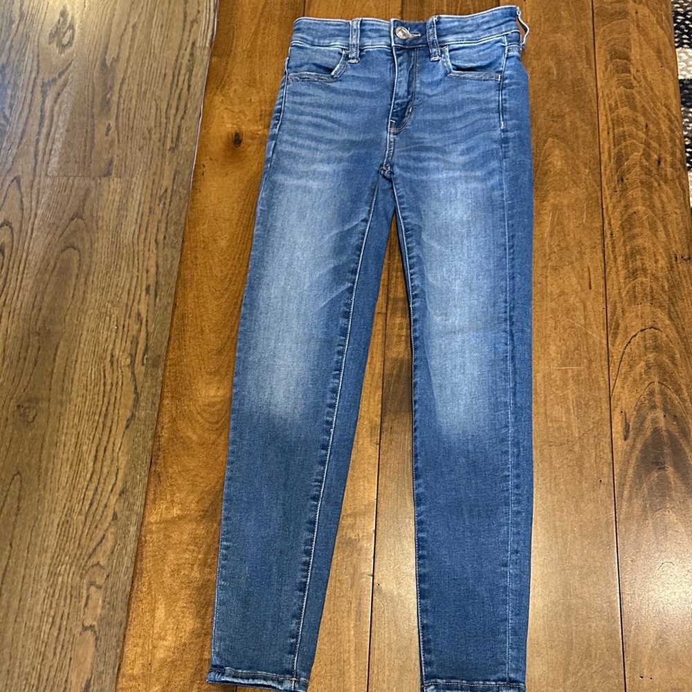 American Eagle Stretch Outfitters Women's Hi-Rise Skinny Jegging Jeans